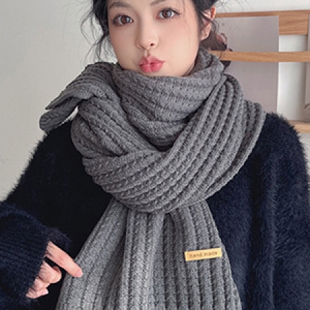 남녀공용 따뜻한 니트 목도리 넥워머 #3