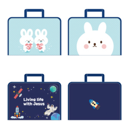 A4 지퍼 파일 폭 3cm #4