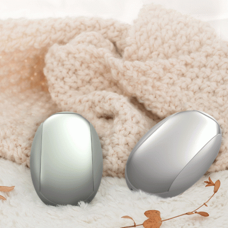 나이테 휴대용 에그 손난로 화이트 #4