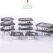 쉬젤 아티 내열용기 혼합10종세트 직사각5종세트 (직사각400ml*3ea+640ml*2ea)+ 정사각5종세트 (정사각320ml*3ea+520ml*2ea)