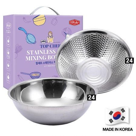 국내산 탑셰프 믹싱볼 2종 믹싱볼24, 쌀함박24 #2