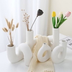 미도 도자기 화병 꽃병 모음 5종