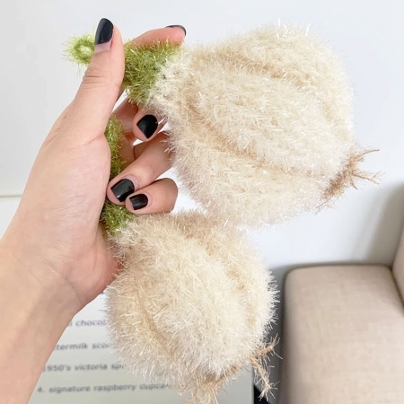 마늘 아크릴 수세미 #2