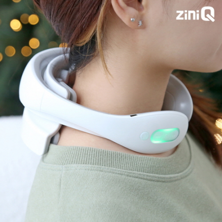 지니큐 저주파 무선온열 진동 목마사지 15단계 목안마기 ZQ-600MB #8