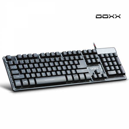 DOXX DX-LK30 비키스타일 동시입력 LED 플런저 게이밍 유선 키보드 블랙 #5