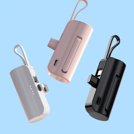 배터스틱2 거치대 일체형 도킹형 보조배터리 5000mAh C타입 여행용듀얼포트 #4