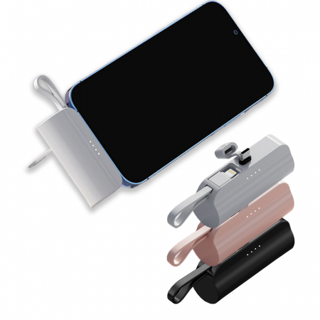 배터스틱2 거치대 일체형 도킹형 보조배터리 5000mAh C타입 여행용듀얼포트 #2
