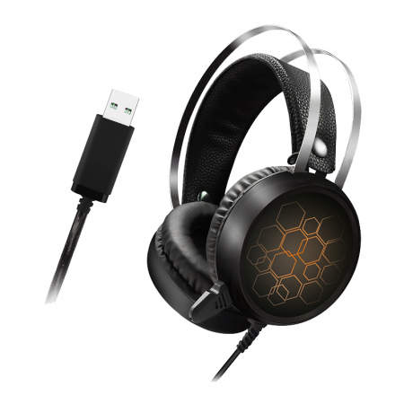 DOXX DX-15 LED 게이밍 헤드셋 7.1채널 USB타입 #5