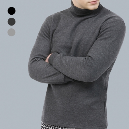 매직 기모 목폴라 긴팔티 터틀넥 남여공용 #2