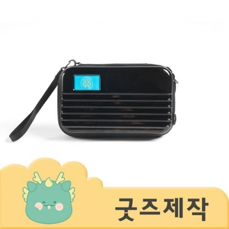 ZA444 커스텀굿즈 풀오버인쇄 트랜디 맞춤로고 7인치 캐리어 파우치 // 박스제작가능 #2