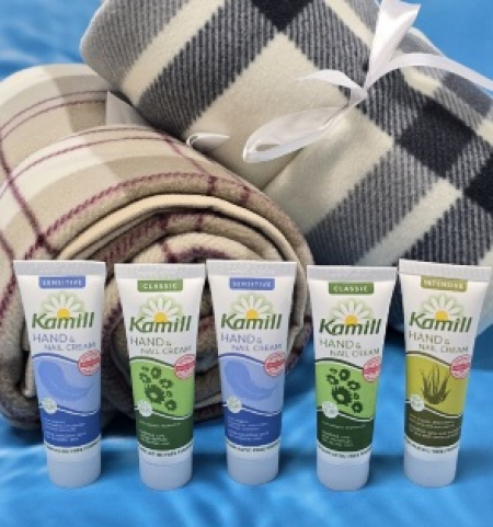 단추 입는 망토 담요+독일 카밀 핸드크림 #2