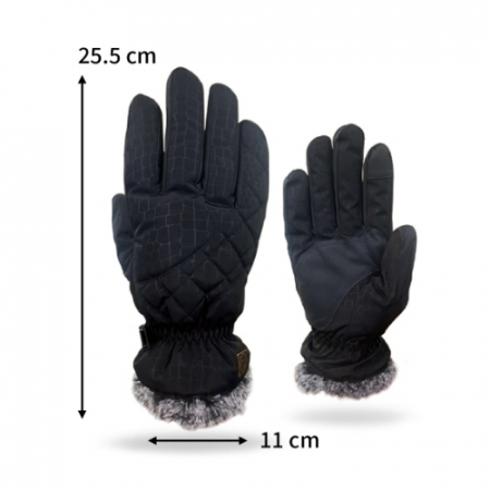 누빔방수장갑 검정 L, M #2