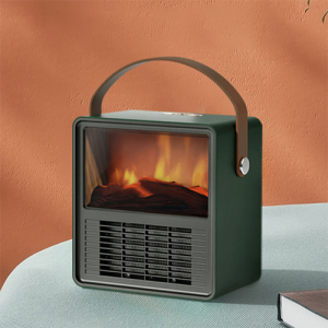 불멍 온풍기 히터 HY