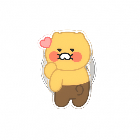 카카오프렌즈 춘식이 스탠다드 맥스탠드 톡 맥세이프 호환 스마트 그립 홀더 톡 #3