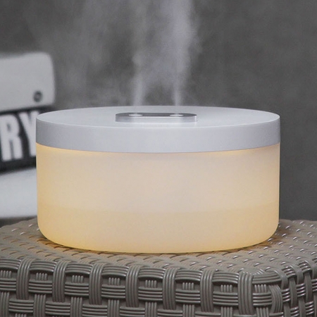 듀얼분사 LED 무드등 대용량 1000ml 가습기 충전식 무선사용 EM-18 #2