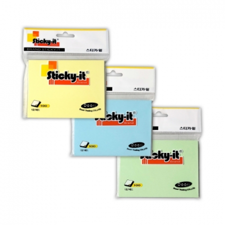 포스트잇 1호, 2호 택일 1호100mm*75mm*100매 2호75mm*75mm*100매 #2