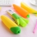 실리콘 야채 필통 케이스 모음 6종