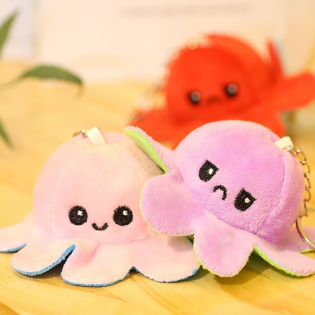 반전 문어인형 키링 키홀더 // 색상랜덤 #2