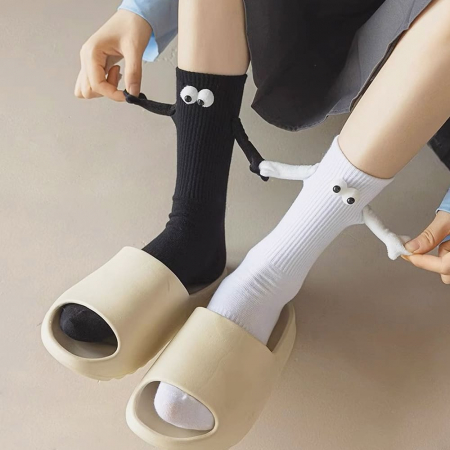 손잡는 자석 양말 (자수/왕눈이) 파티소품 #2