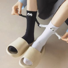 손잡는 자석 양말 (자수/왕눈이) 파티소품