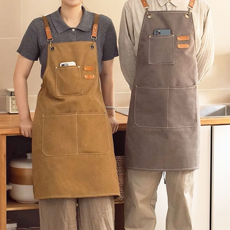 캔버스 앞치마 카페 공방 바리스타 6색 #2