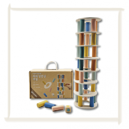 포니쿠니 우든타워 밸런싱게임 보드게임 피사의사탑 젠가 블록쌓기 #2