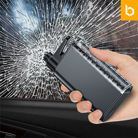 유즈비 차량용 비상탈출 망치 LED 비상등 랜턴 #2