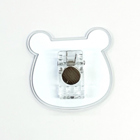 (국산) 아크릴 냉장고 집게 마그넷 주문제작 #5