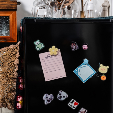 (국산) 아크릴 냉장고 집게 마그넷 주문제작 #3