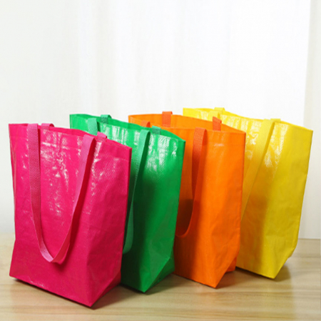 YU-B011 컬러풀 타포린백 제작 장바구니 대형 타포린가방 시장 가방 판촉물 인쇄 답례품 쇼핑백 타포린 #4