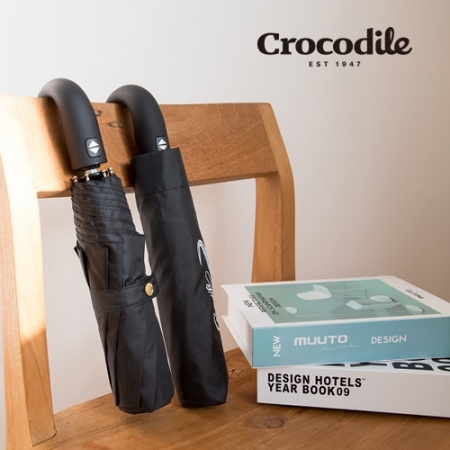 크로커다일 3단 60 솔리드 곡자 전자동 우산 #2