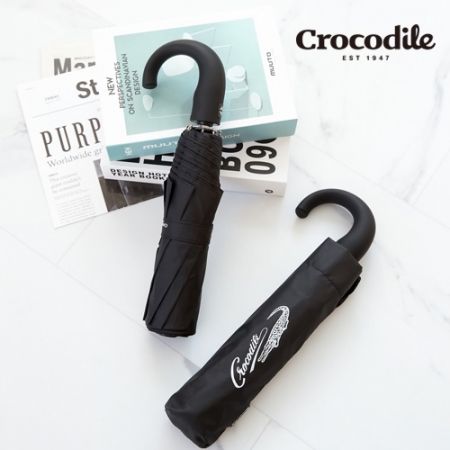 크로커다일 3단 60 솔리드 곡자 전자동 우산 #3