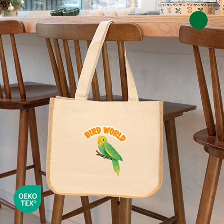 브레드에코백 34x30cm, 옆면 13cm // 오코텍스인증 #2