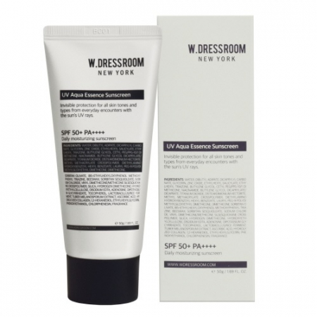 더블유드레스룸W 유브이 아쿠아 에센스 선크림 50G // 기본케이스 포함 #2