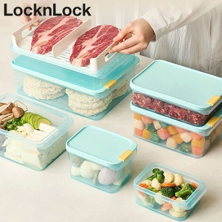 락앤락 106S10OH 프리저핏 스마트한 히든캡 냉동실 정리용기 10개 #2