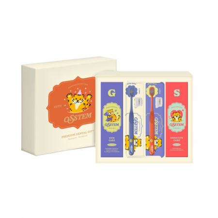 오스템(표랑이) 덴탈세트 치약2 / 칫솔2 #4