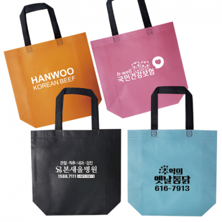 코팅 부직포가방 M형 중형 31.5x26x10 #2