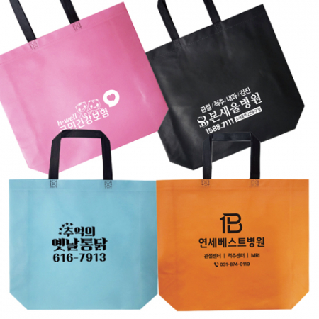 코팅 부직포가방 M형 대형 42x32x10 #2