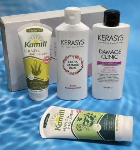 독일 카밀 핸드크림1 + 애경 삼푸+ 린스 선물 사은품, 단체 판촉 기념품 답례품 여행용욕실용품 기프트 #2