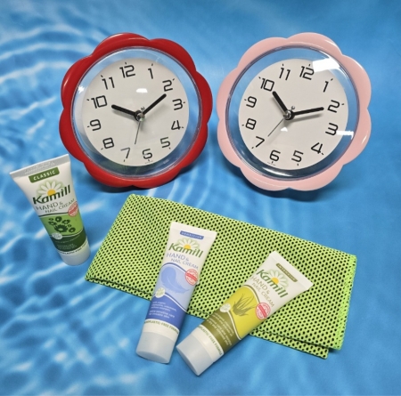 꽃 흡착시계 부착시계 방수시계 판촉 선물 #3