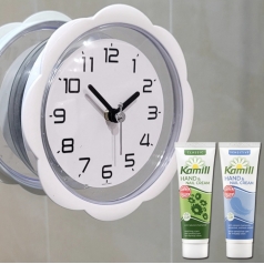 꽃 흡착시계 부착시계 방수시계 판촉 선물