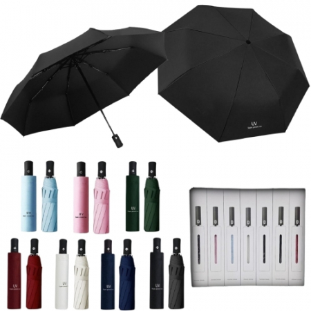 원터치 UV차단 자동 3단우산 암막 우양산 8K #2