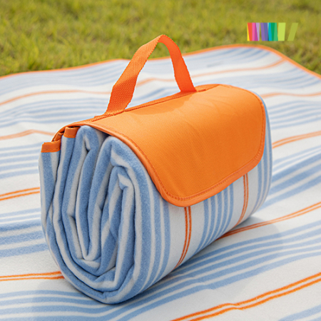 스트라이프 피크닉 매트 + 피크닉보냉백S 세트 #4