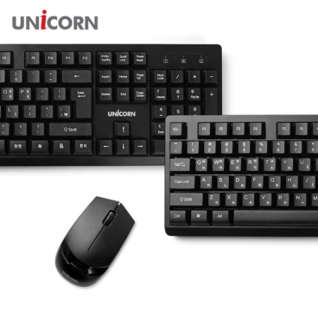 유니콘 BK-3000S 저소음 무선키보드 마우스 세트 콤보 // 업체별도 무료배송 #6