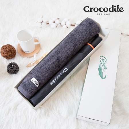 크로커다일 2단 바이어스 우산 + 심플 호텔 수건 우산타올세트 #2