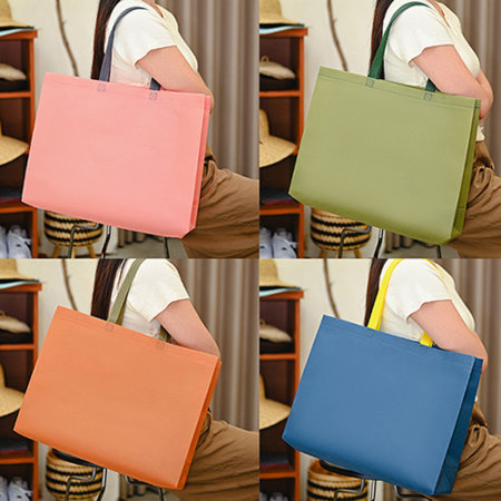 중형 컬러 부직포 가방 40X30X10cm (MB05) #2