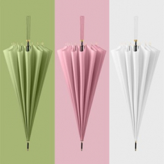 루티네 16k 파스텔 자동 장우산 // 인쇄무료