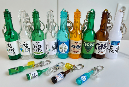 소주 키링 맥주 키홀더 가방장식 굿즈 선물 외국인 #3
