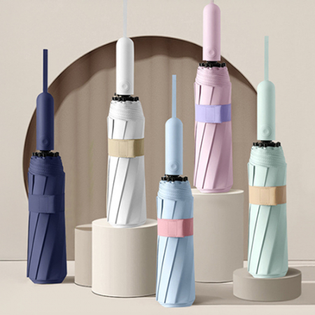 루티네 오토홀드 배색 3단 암막 우산 // 인쇄무료 #4