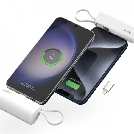 스카이 필 X12 Pro 5000mAh C타입 도킹형 보조배터리 #2
